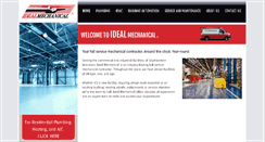 Desktop Screenshot of idealmechanicalwi.com